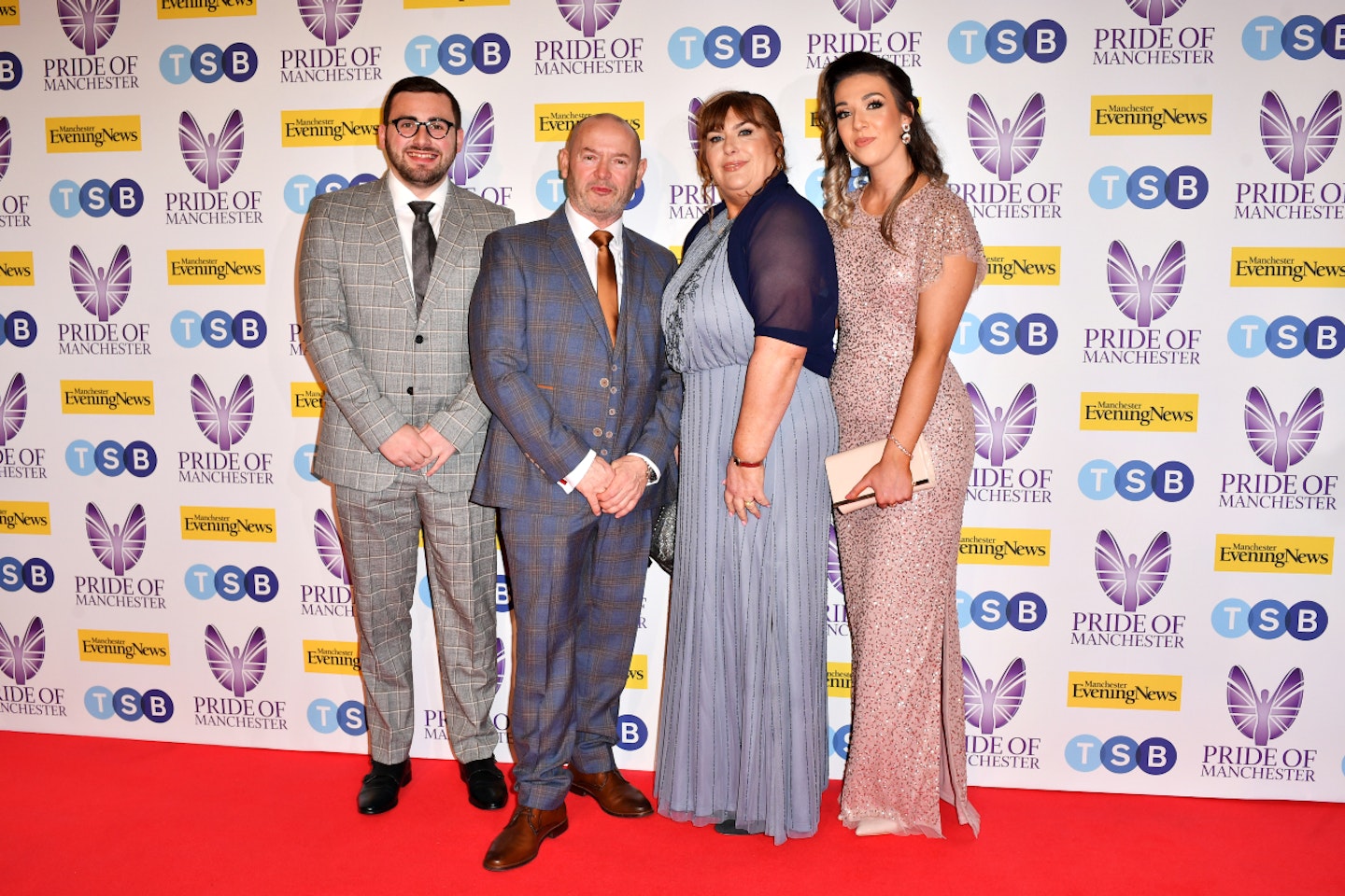 Julie Malone, husband Tom Sr, son Shaun and daughter Vanessa from Gogglebox