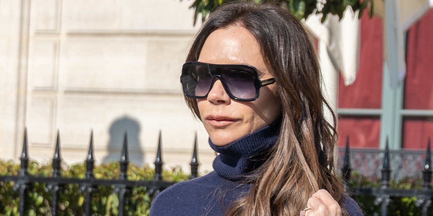 Victoria Beckham is preparing for a new role as a glam granny.