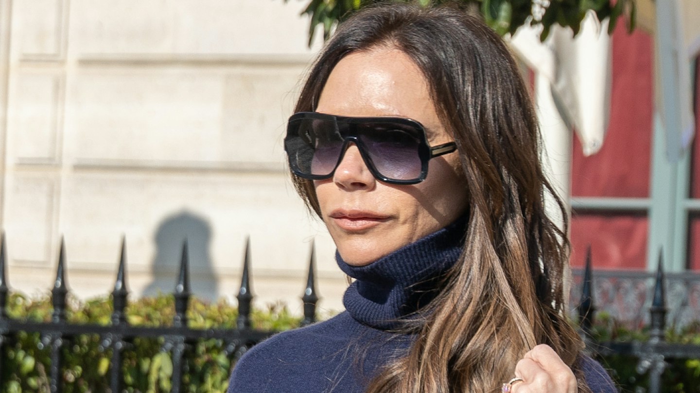 Victoria Beckham Rack Victoria Beckham is preparing for a new role as a glam granny.