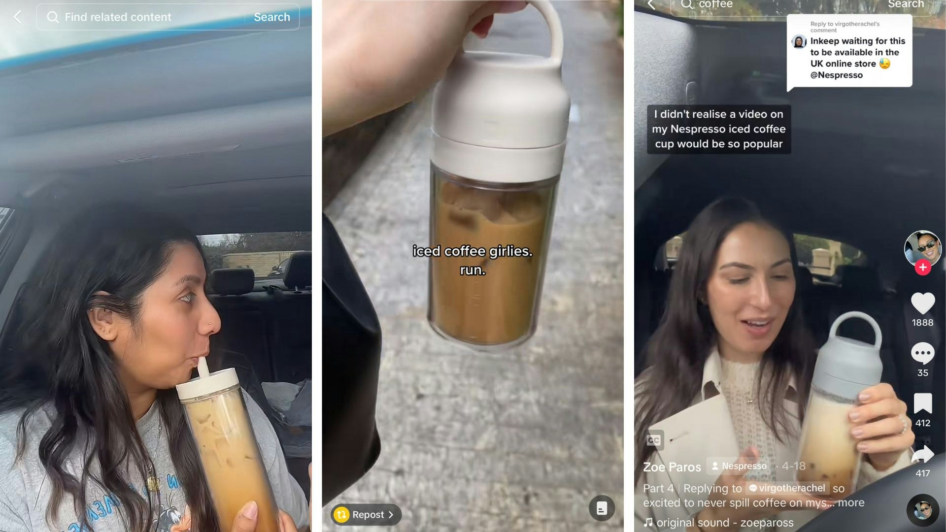 IMPORTANT: I found the viral TikTok iced coffee glasses