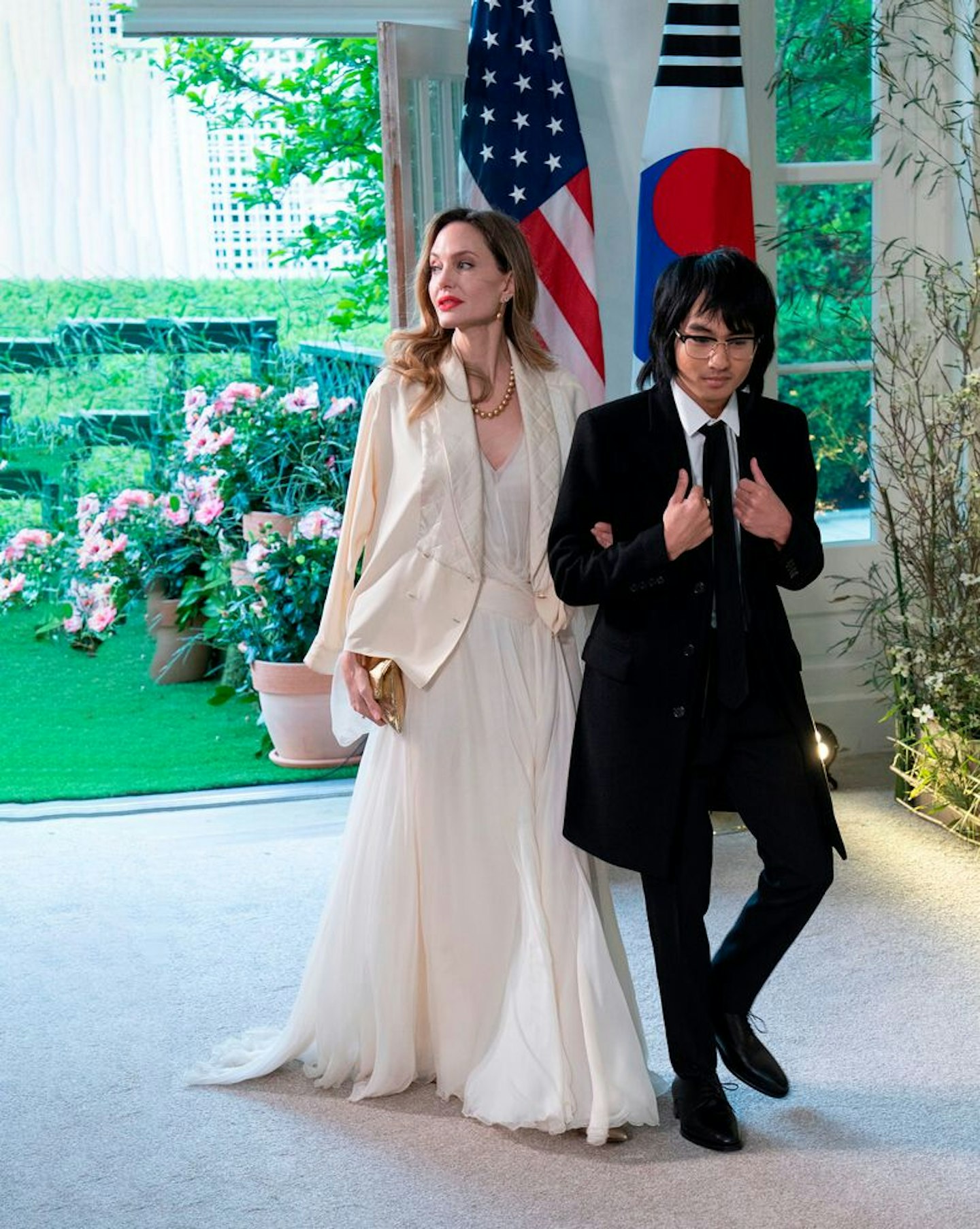 angelina jolie and her son maddox