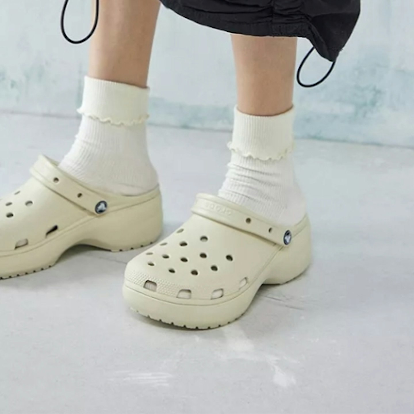 Crocs Bone Classic Platform Clogs