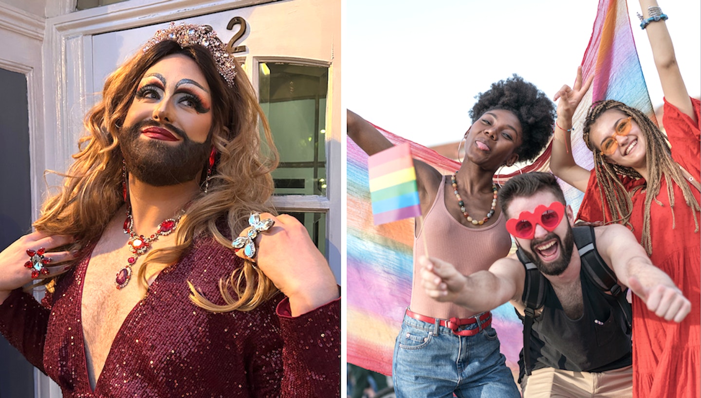 Drag queen and Pride