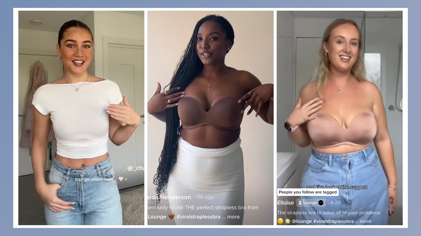 Lounge release FIRST ever strapless bra (and it's already gone viral on  TikTok)