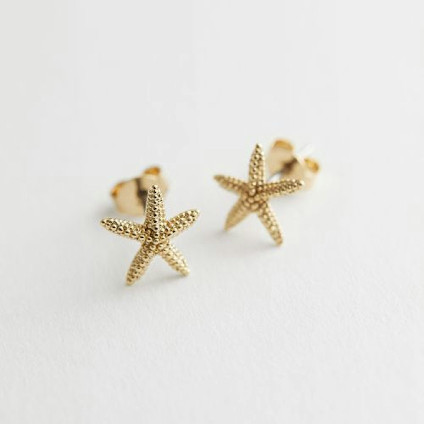 Starfish Pendant Stud Earrings