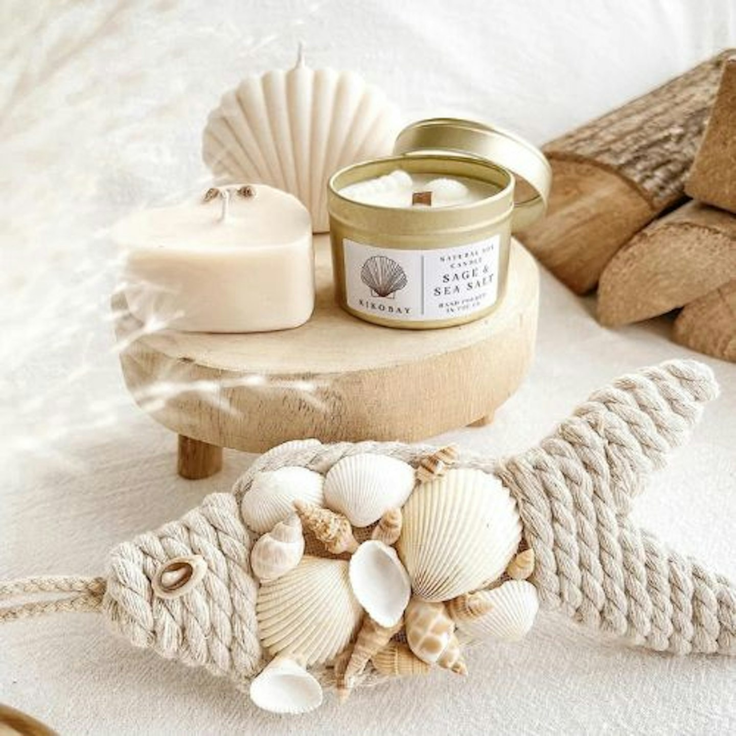 Beach Theme Candle Gift Hamper