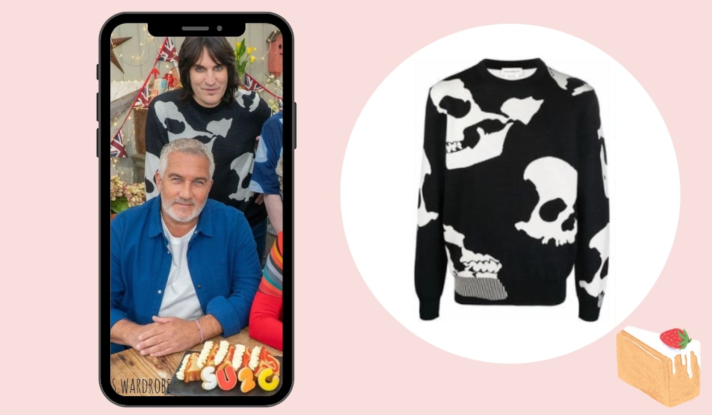 Noel's Skull Camo Jumper (The Great Stand Up 2 Cancer Bake Off 2023)
