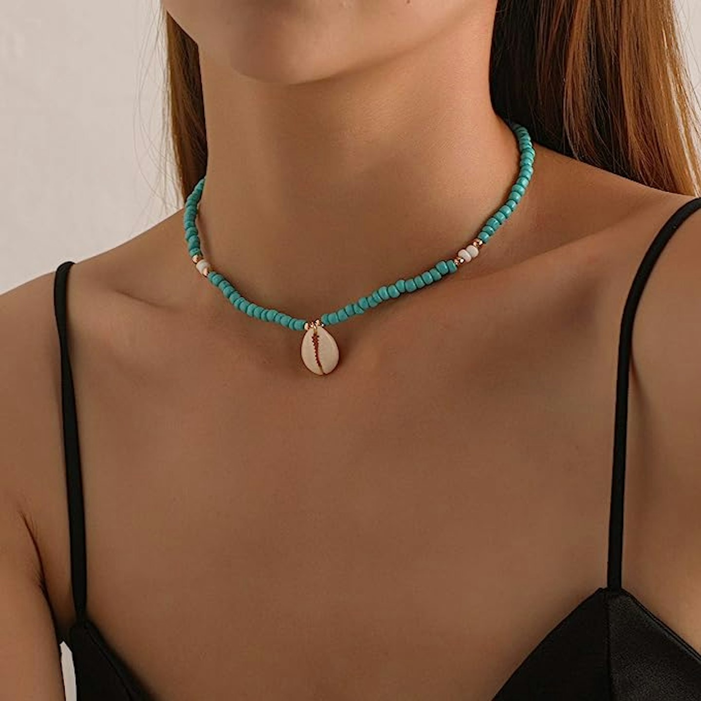 CYWQ Women's Bohemian Natural Shell Pendant Necklace