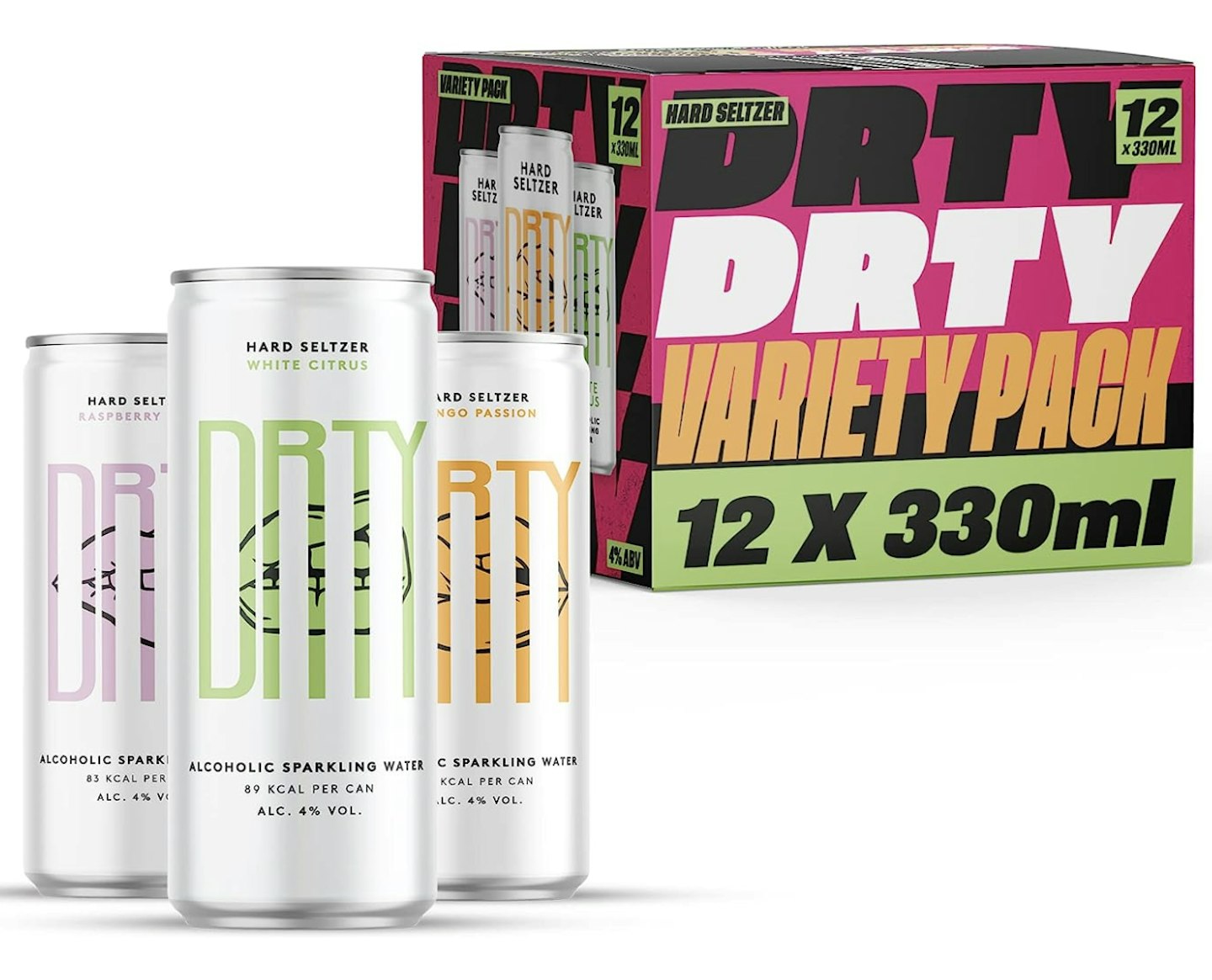 DRTY Hard Seltzer Mixed Case