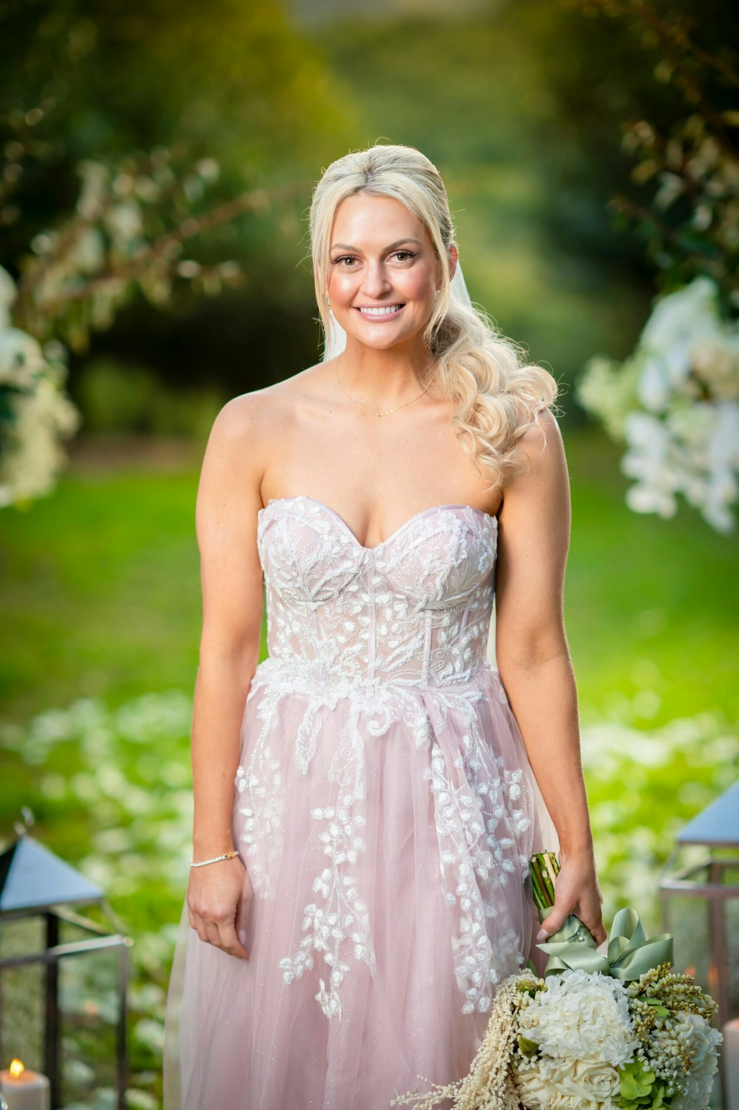 Alyssa from Married At First Sight on her wedding day