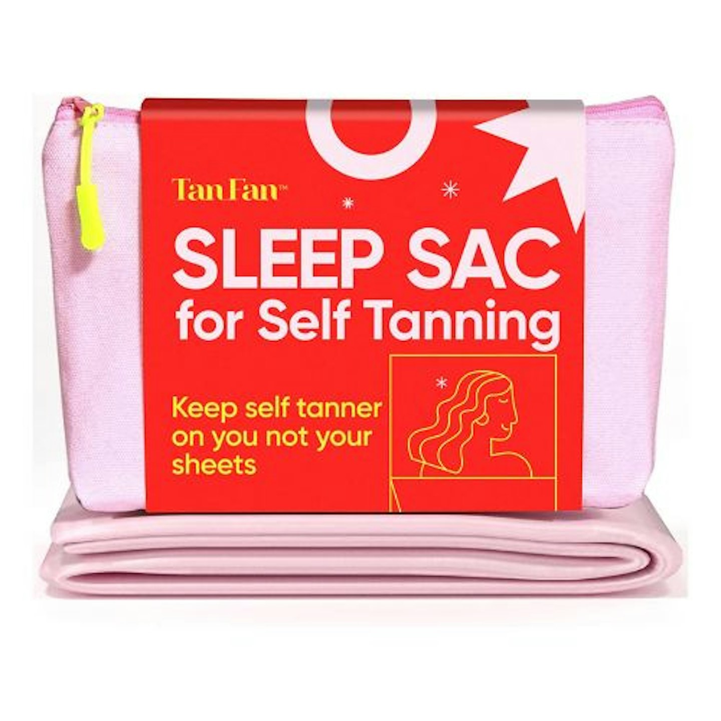 Tan Fan Self Tanner Sleep Sac Pink