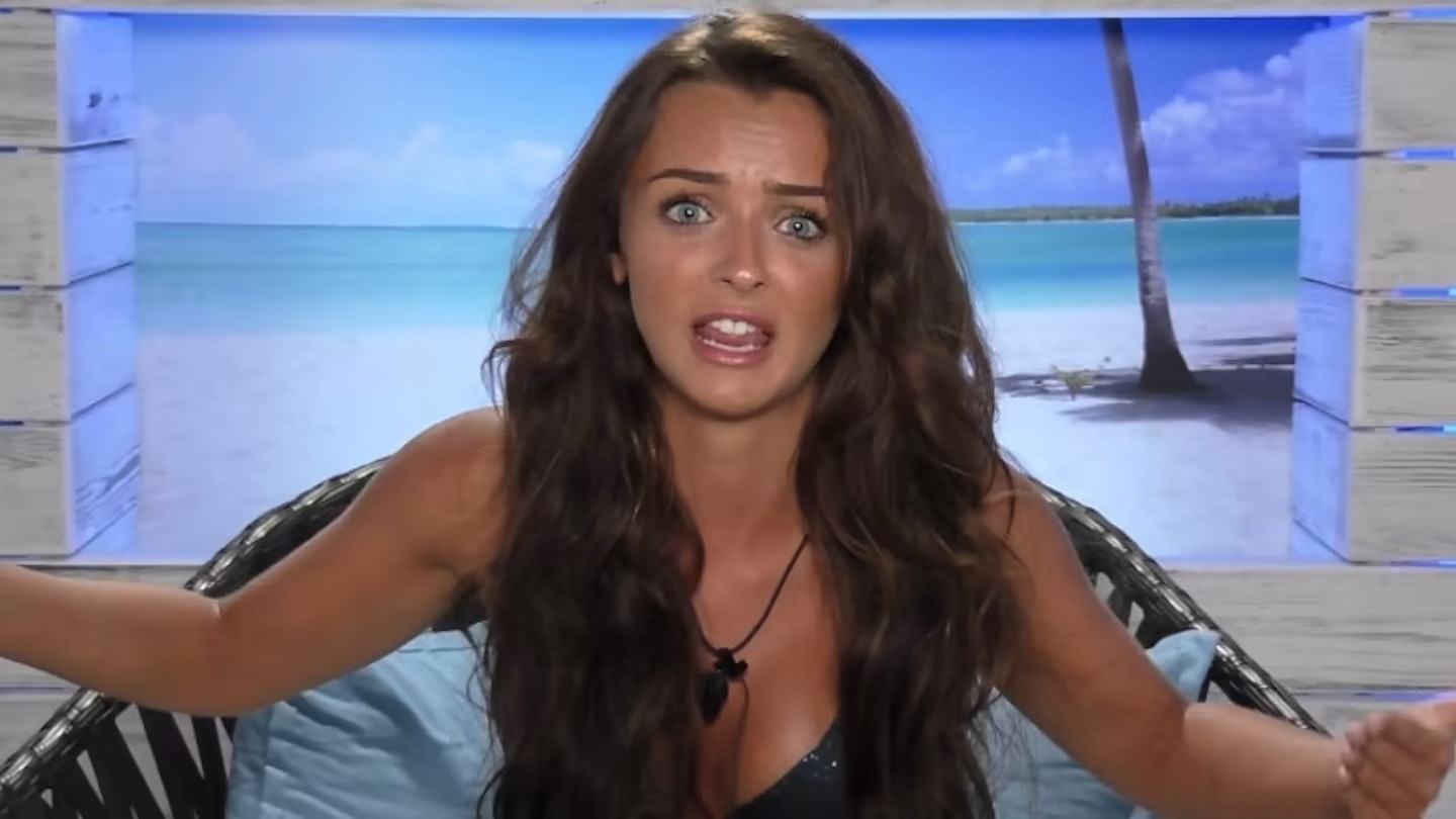 Kady McDermott in the Love Island Beach Hut