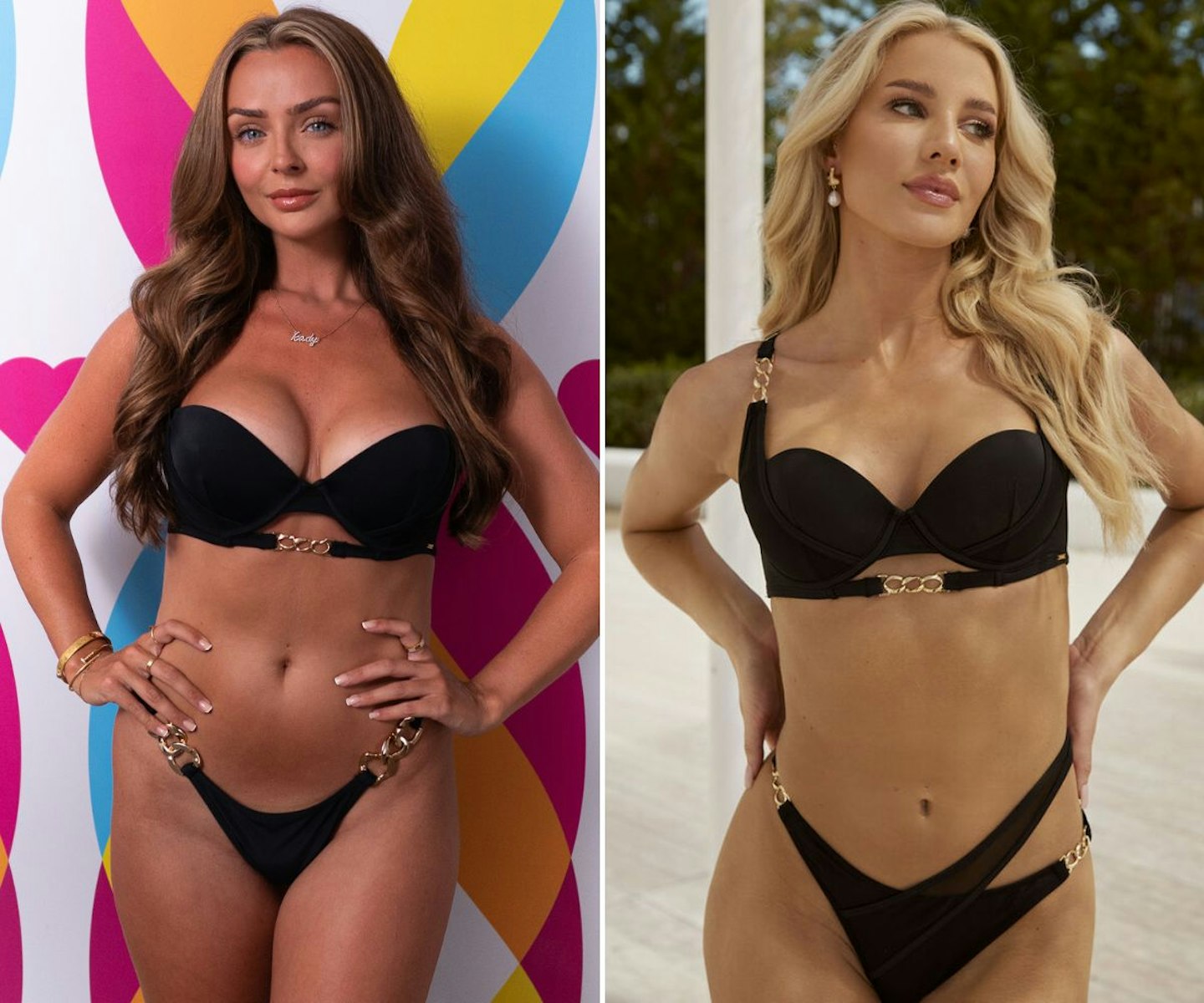 Kady's black promo bikini