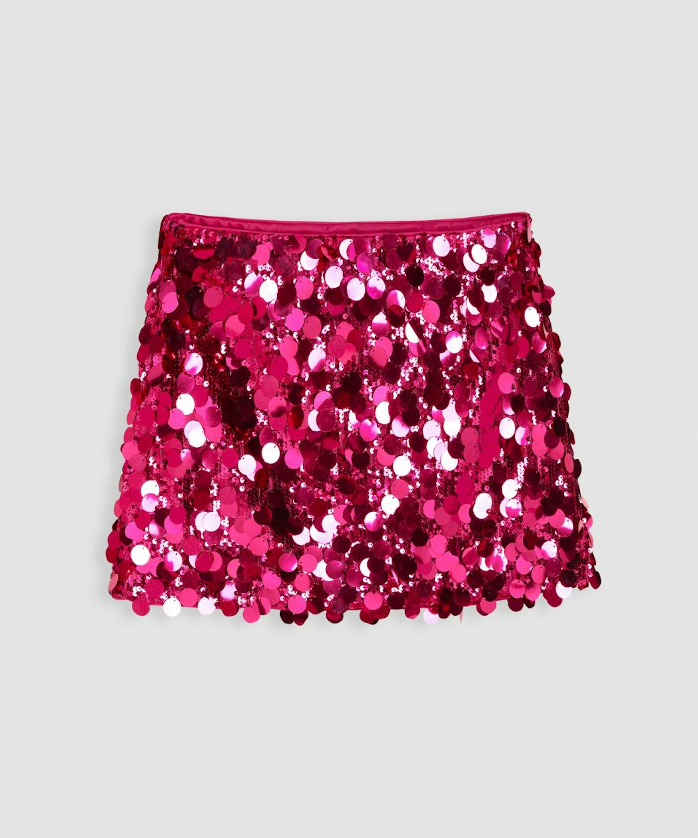 Sequin Middle Waist Mini Skirt