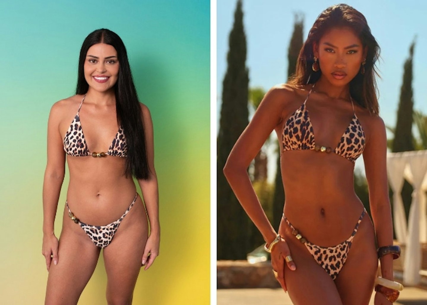 Emma's leopard print bikini
