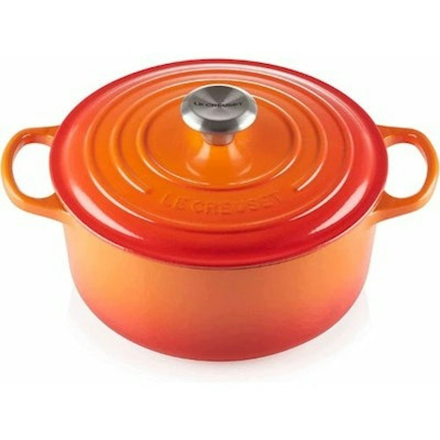 Le Creuset Signature Enamelled Cast Iron Round Casserole Dish With Lid