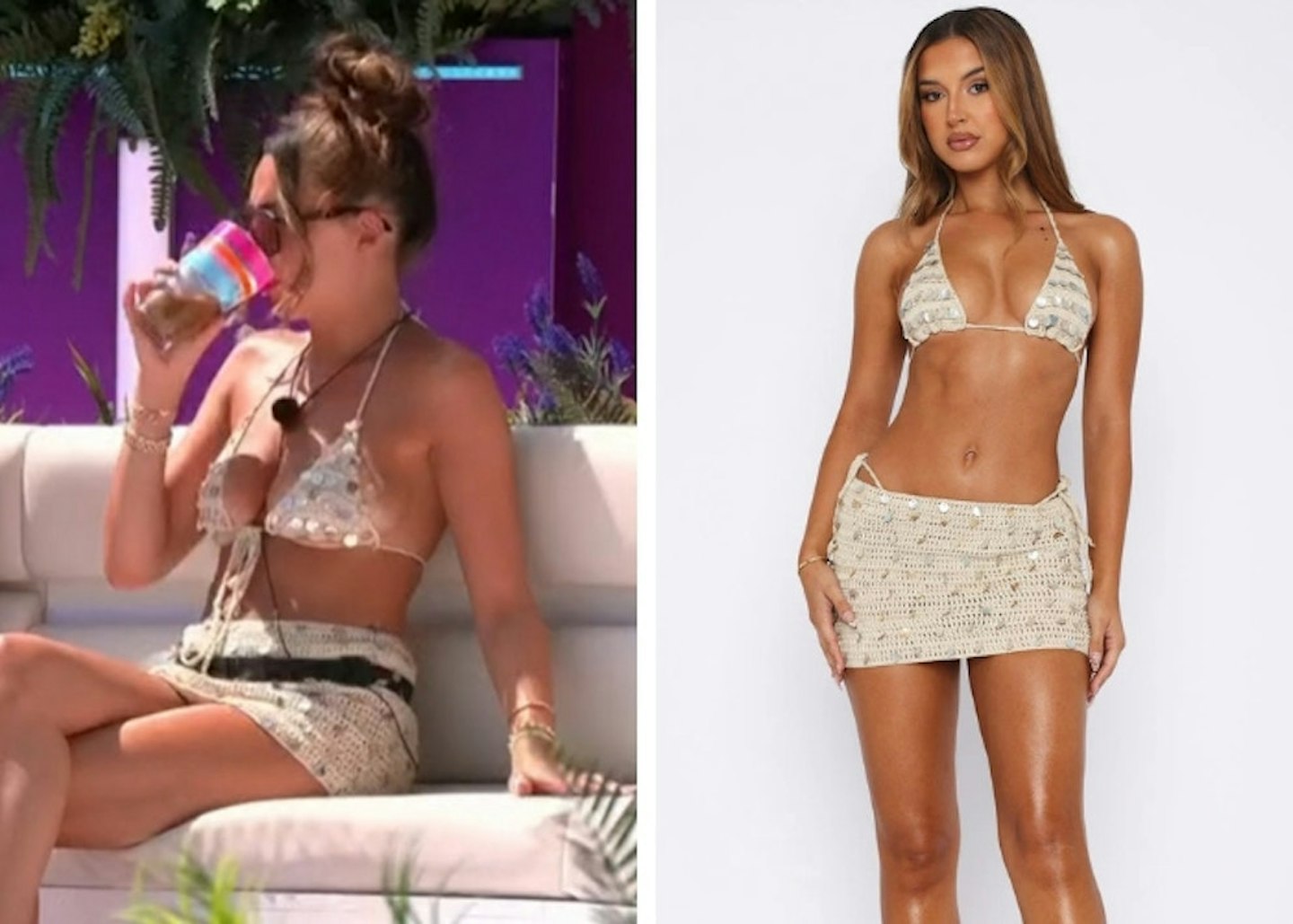 Toni's crochet bikini set