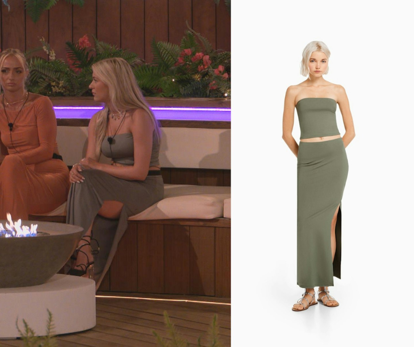 Molly's Khaki Two Piece