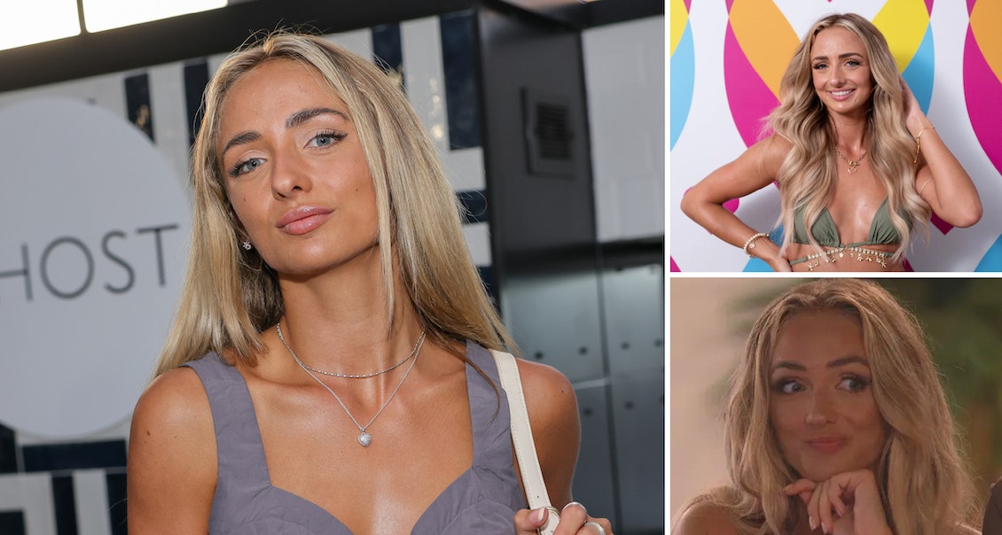 Love Island's Abi Moores leaves little to the imagination in see