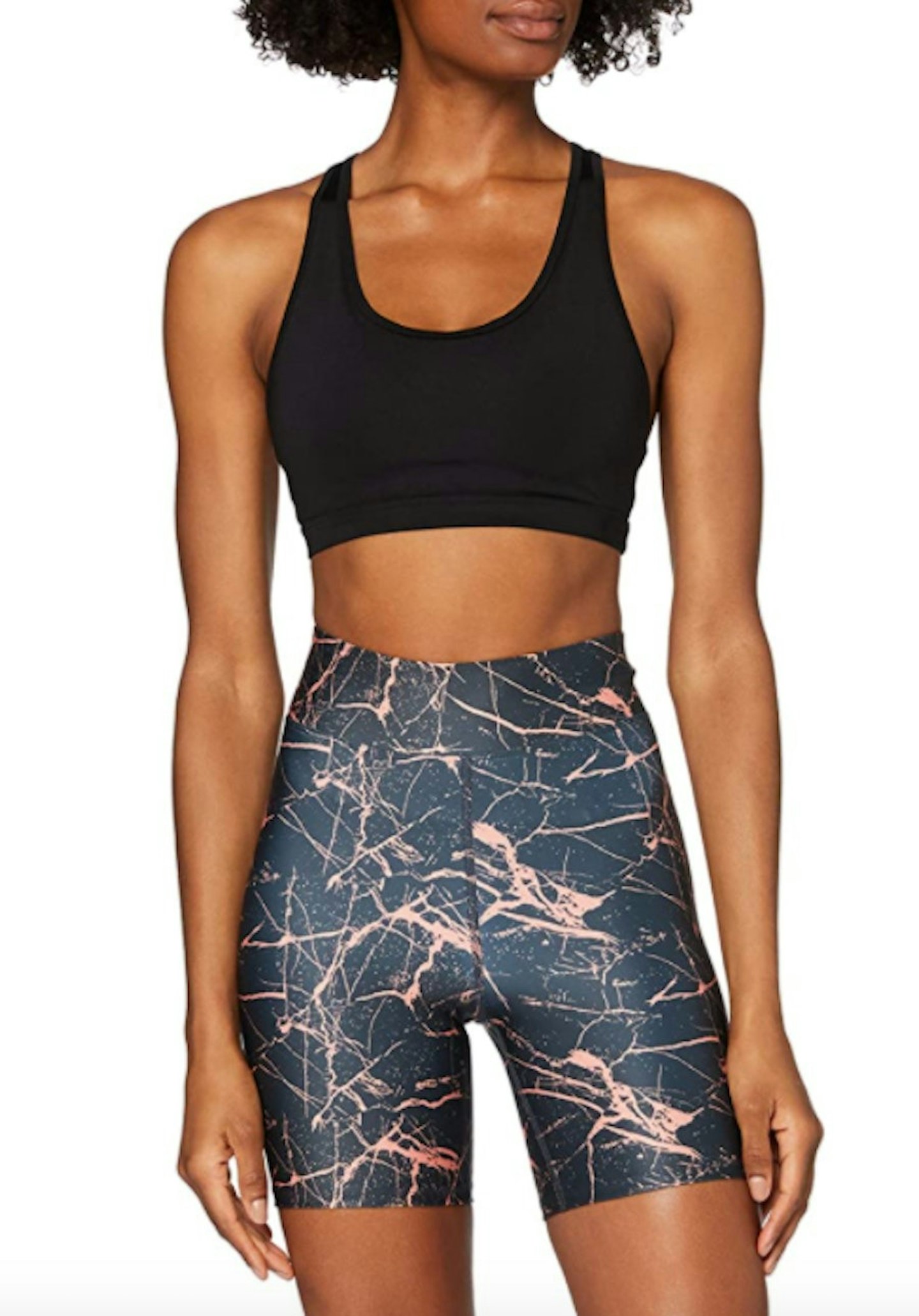 AURIQUE Women's Printed Cycling Shorts