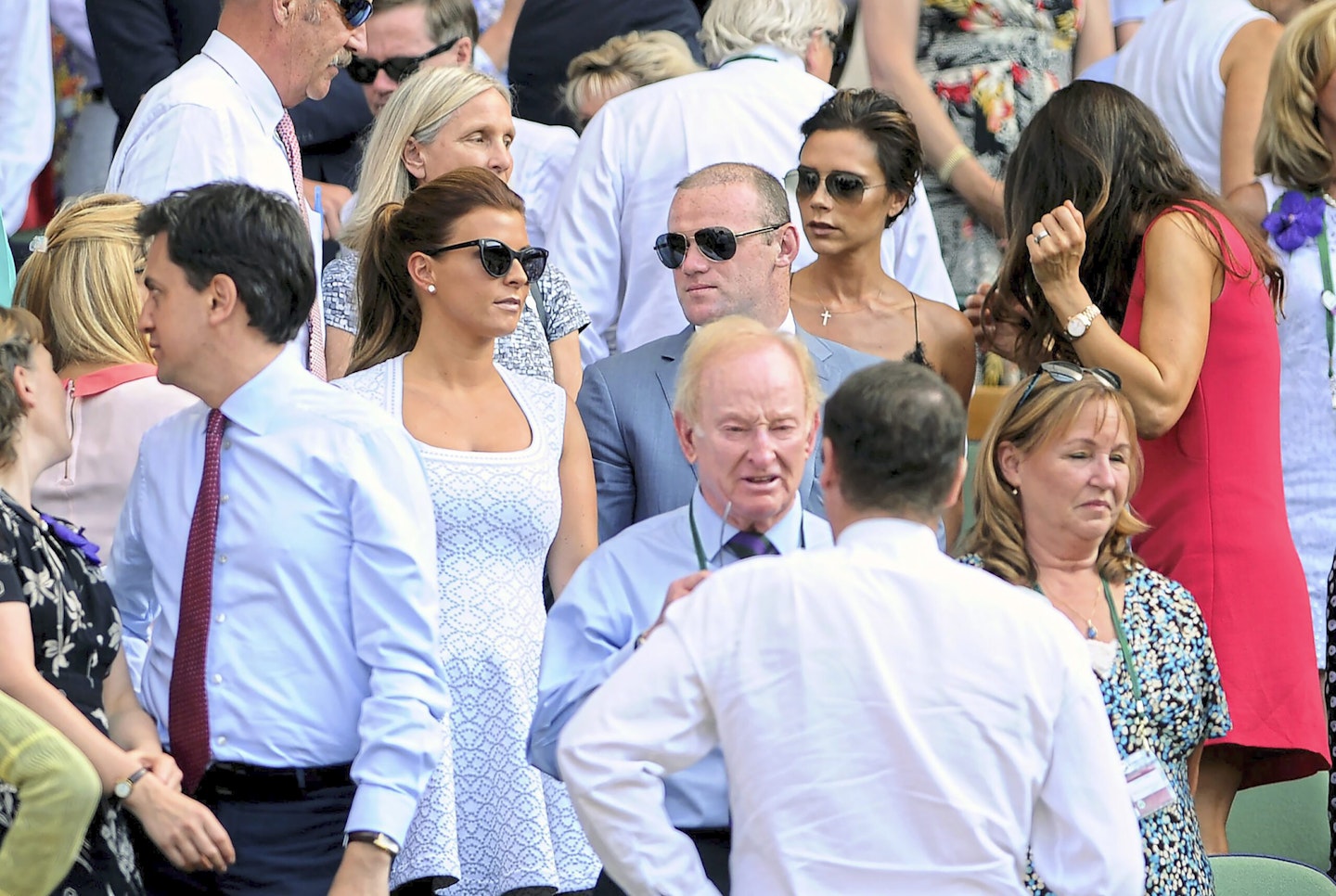 coleen wayne rooney wimbledon