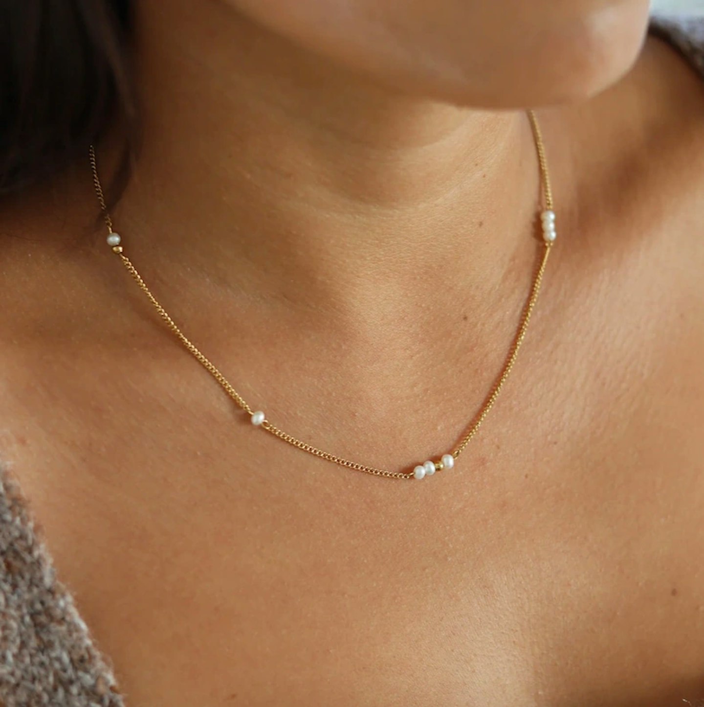 Dainty Freshwater Pearl Necklace