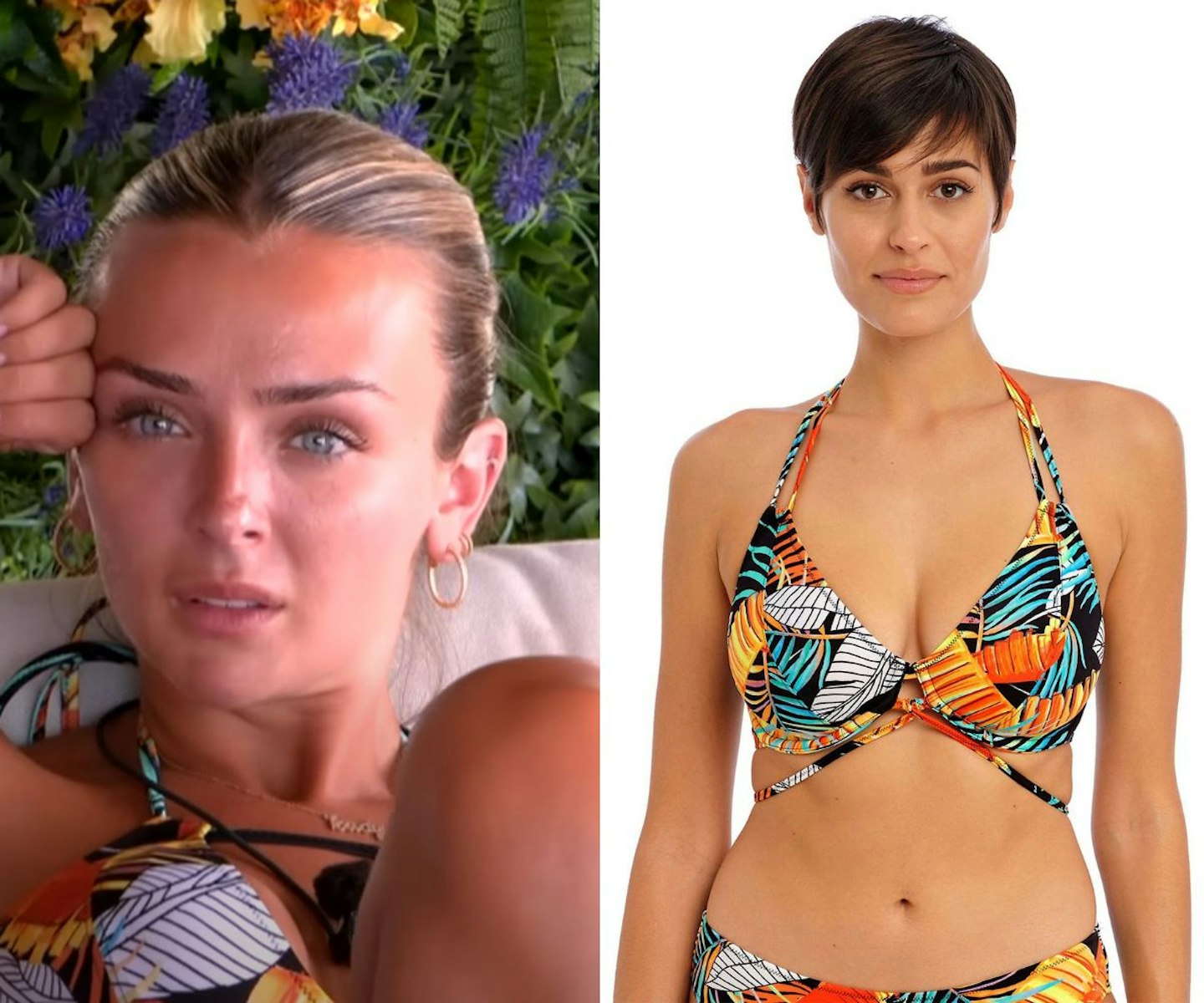 Kady's tropical bikini