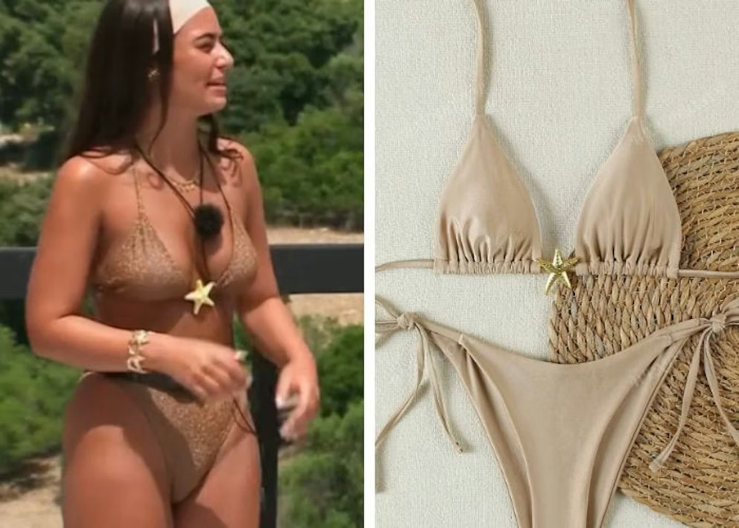 Megan's starfish bikini