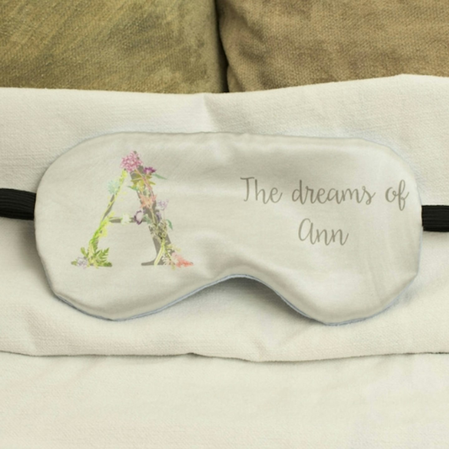 Personalised Letter And Name Eye Mask Gift Set (shop: Gillian Arnold)