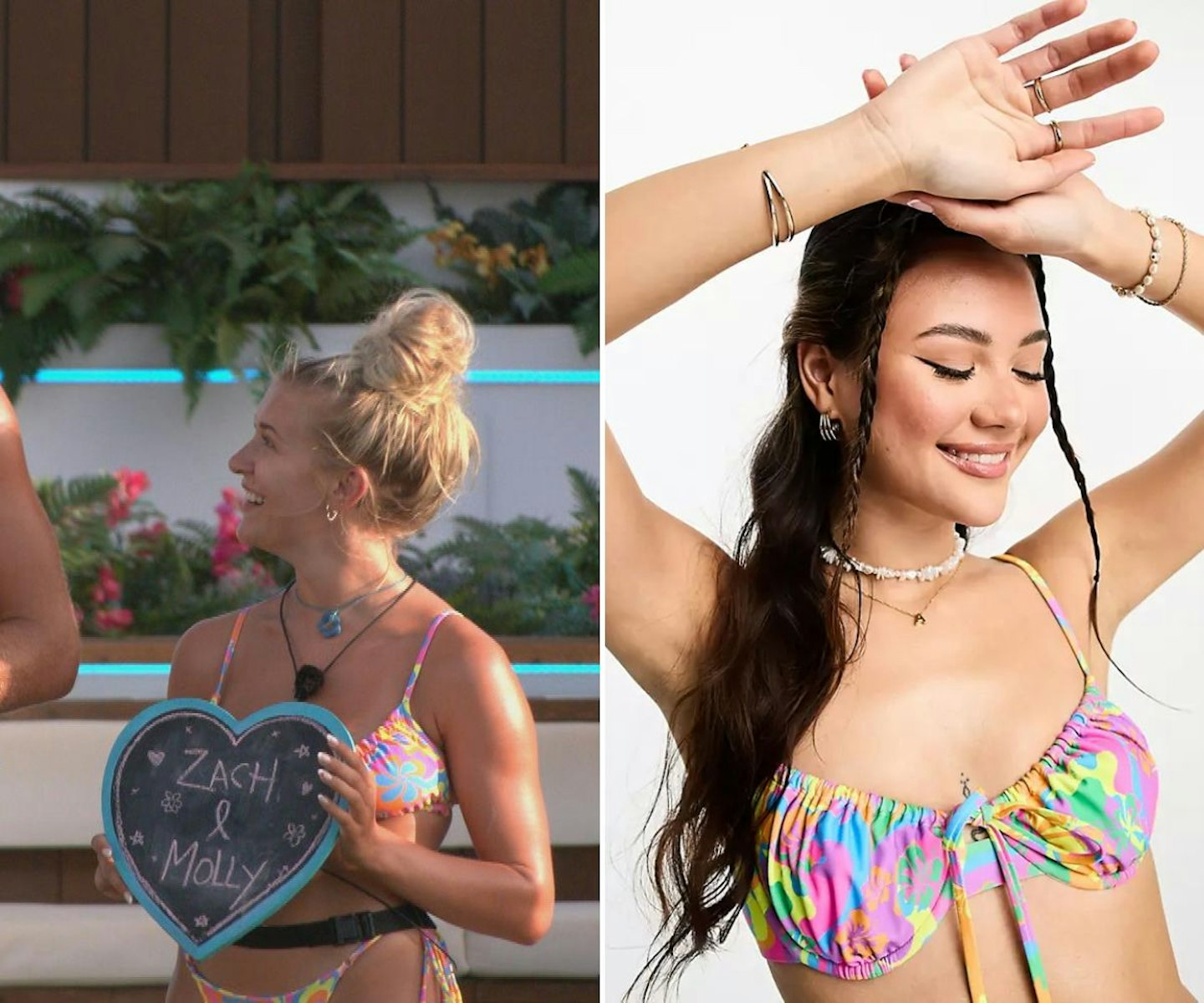 Molly's floral bikini