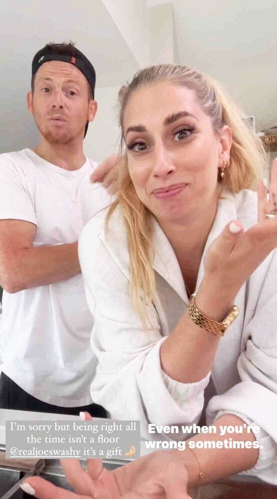 Stacey Solomon Tells Joe Swash: 'Get The Snip'