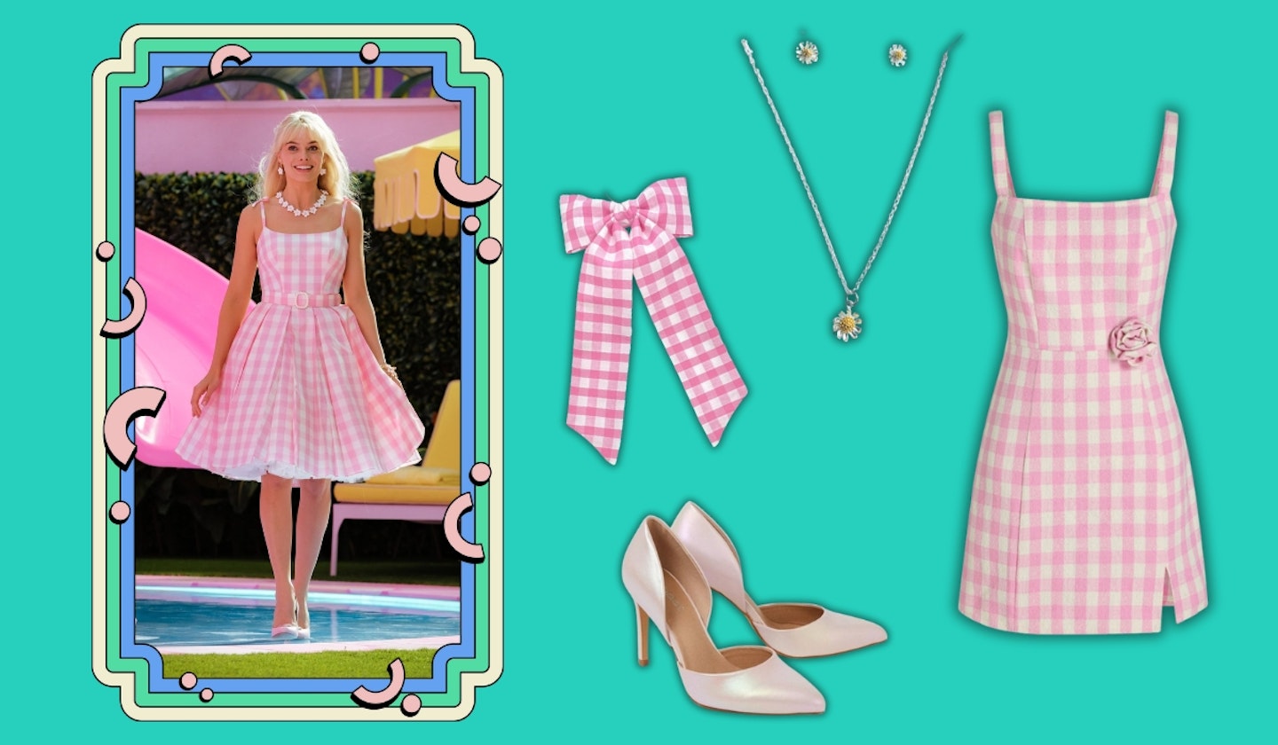Barbie's Pink Gingham Outfit
