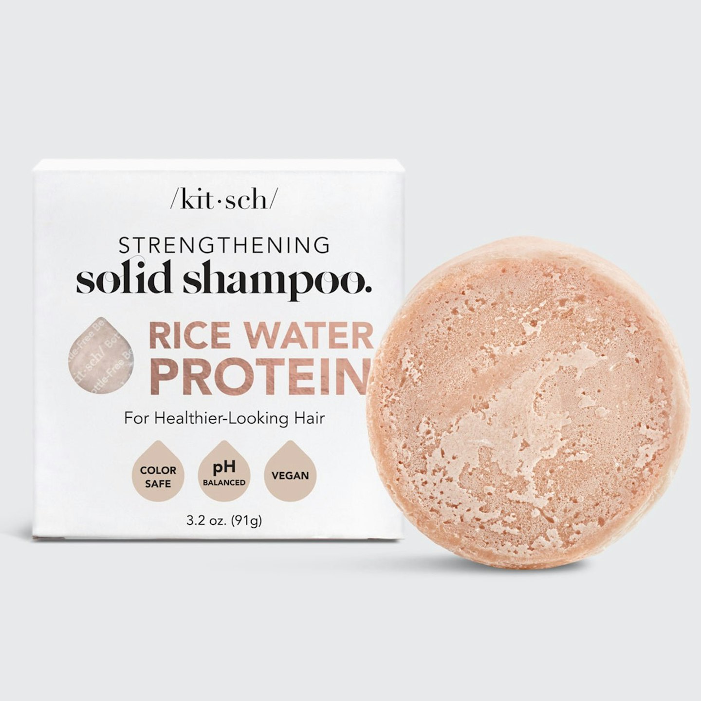 Kitsch Rice Water Shampoo Bar For Hair Growth