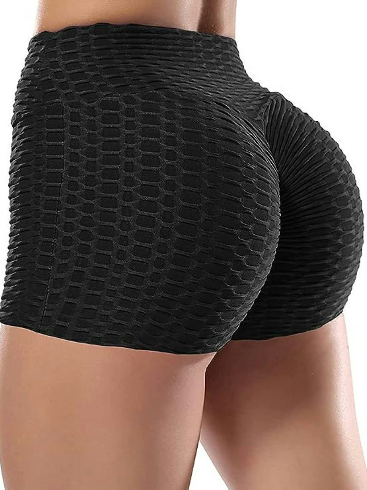 STARBUILD Honeycomb Scrunch Butt Gym Shorts