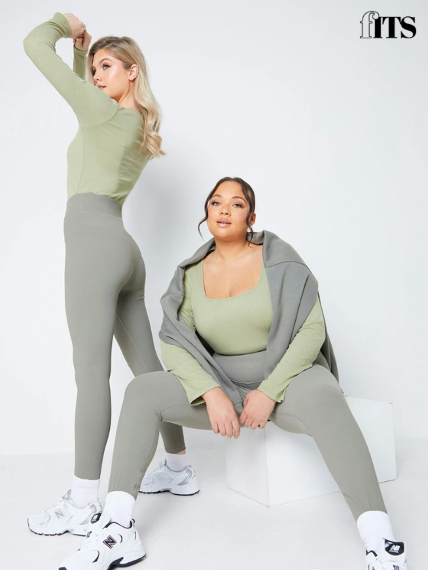Seamless Ribbed Leggings by Pull&Bear Online, THE ICONIC