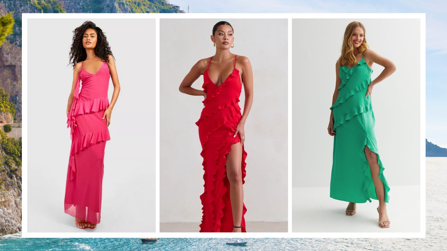 Best Ruffle Maxi Dresses 2023 The Viral Ruffle Dress That s