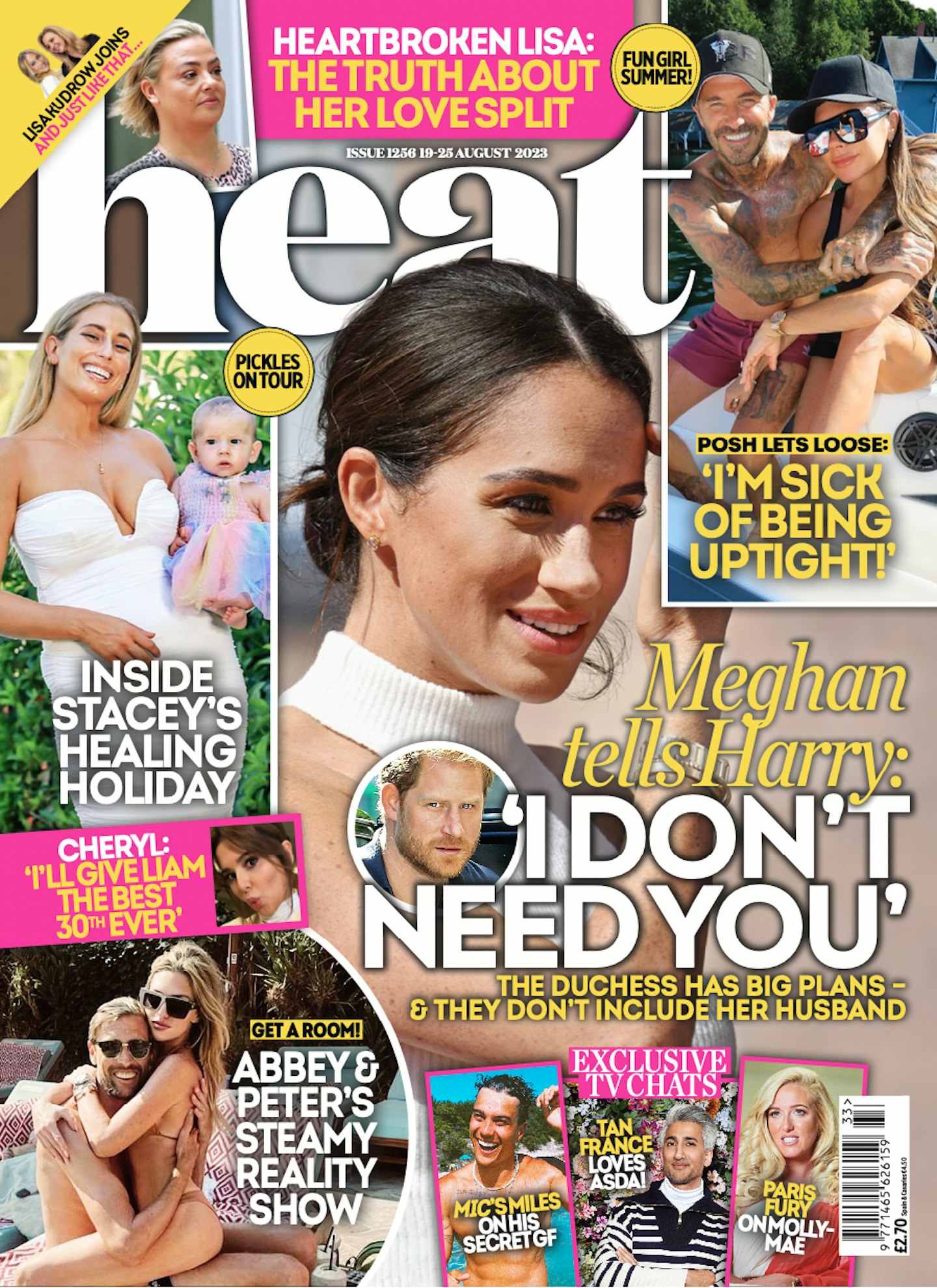 heat magazine cover