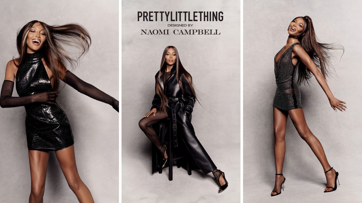 Shop The Naomi Campbell x PrettyLittleThing Collection Now