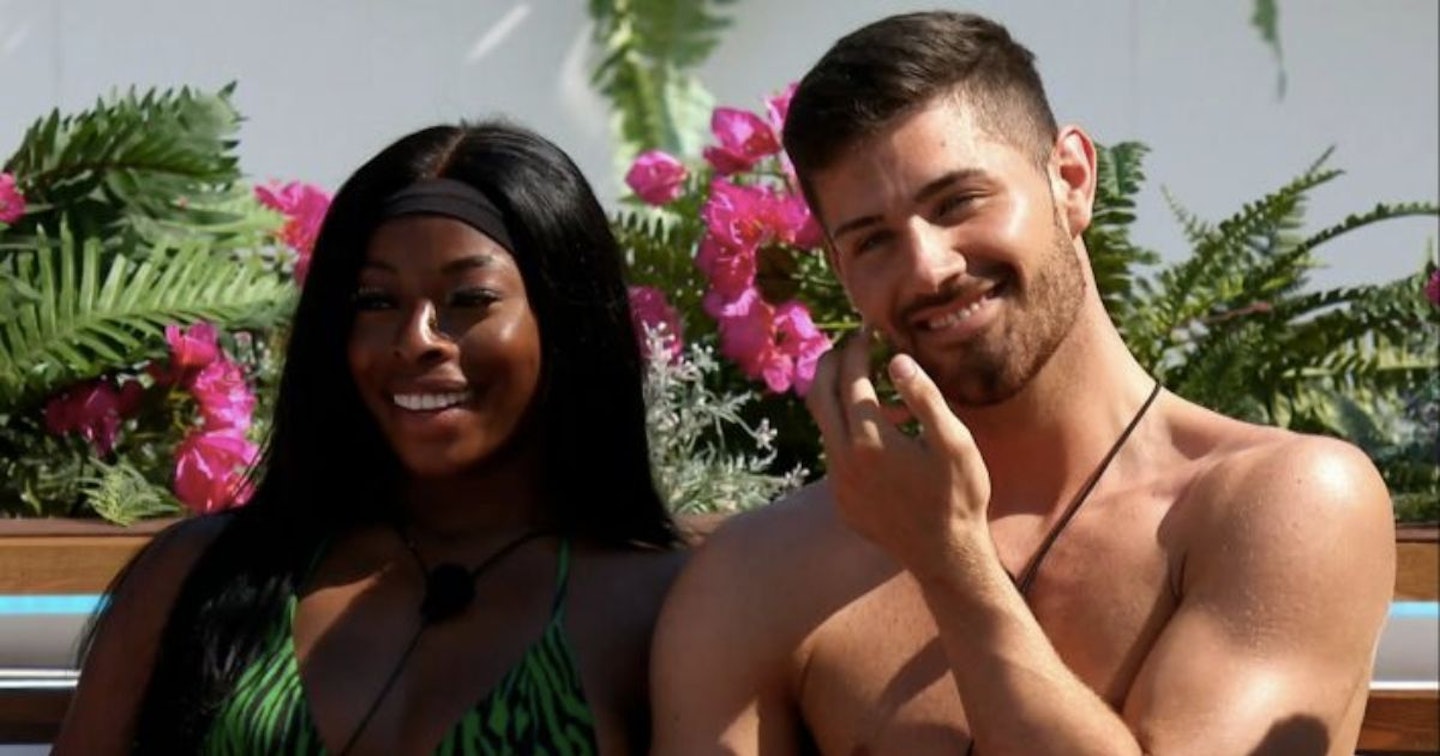 Catherine and Scott on Love Island