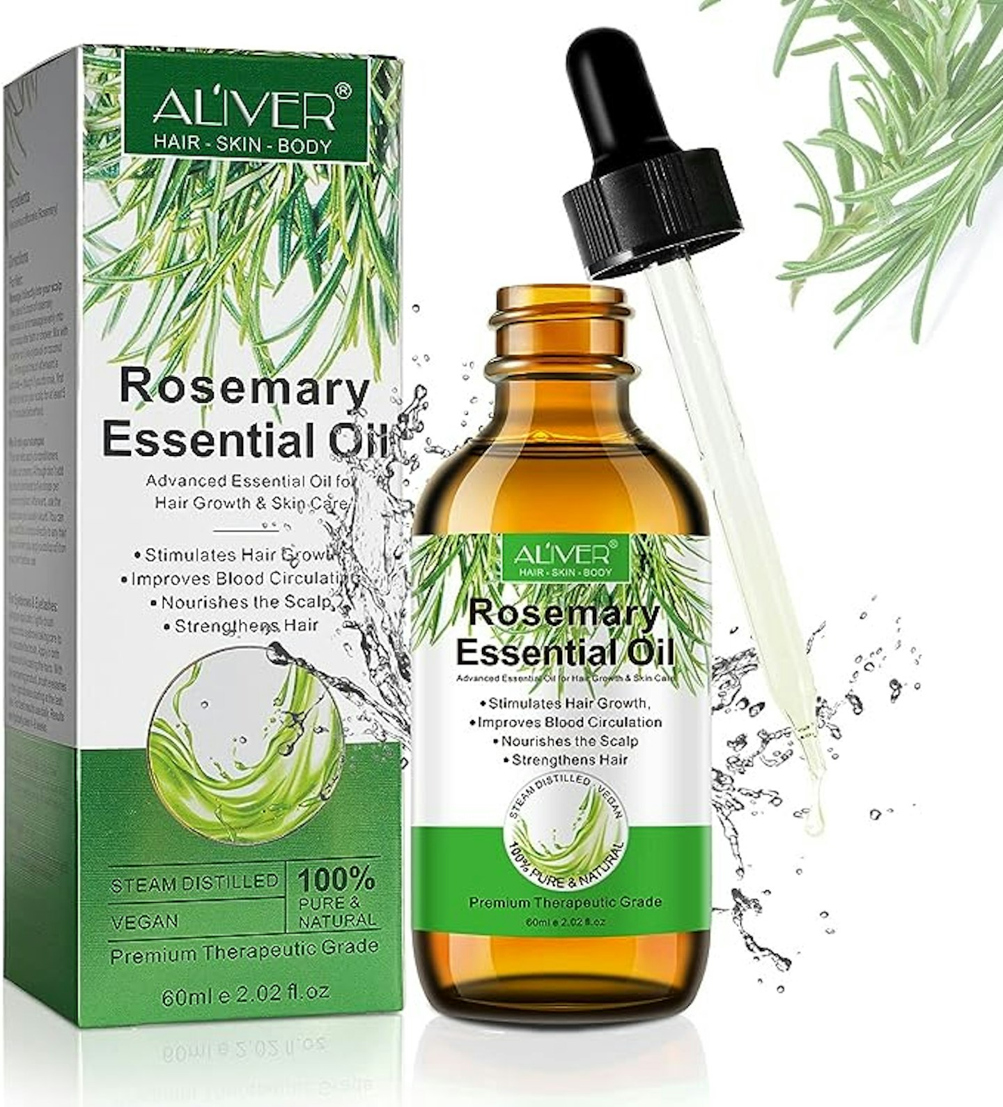 Find Back Rosemary Oil for Hair Growth