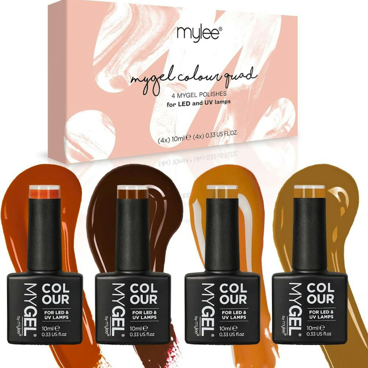 MYGEL by Mylee Gel Nail Polish Autumn Winter Quad Colour Set