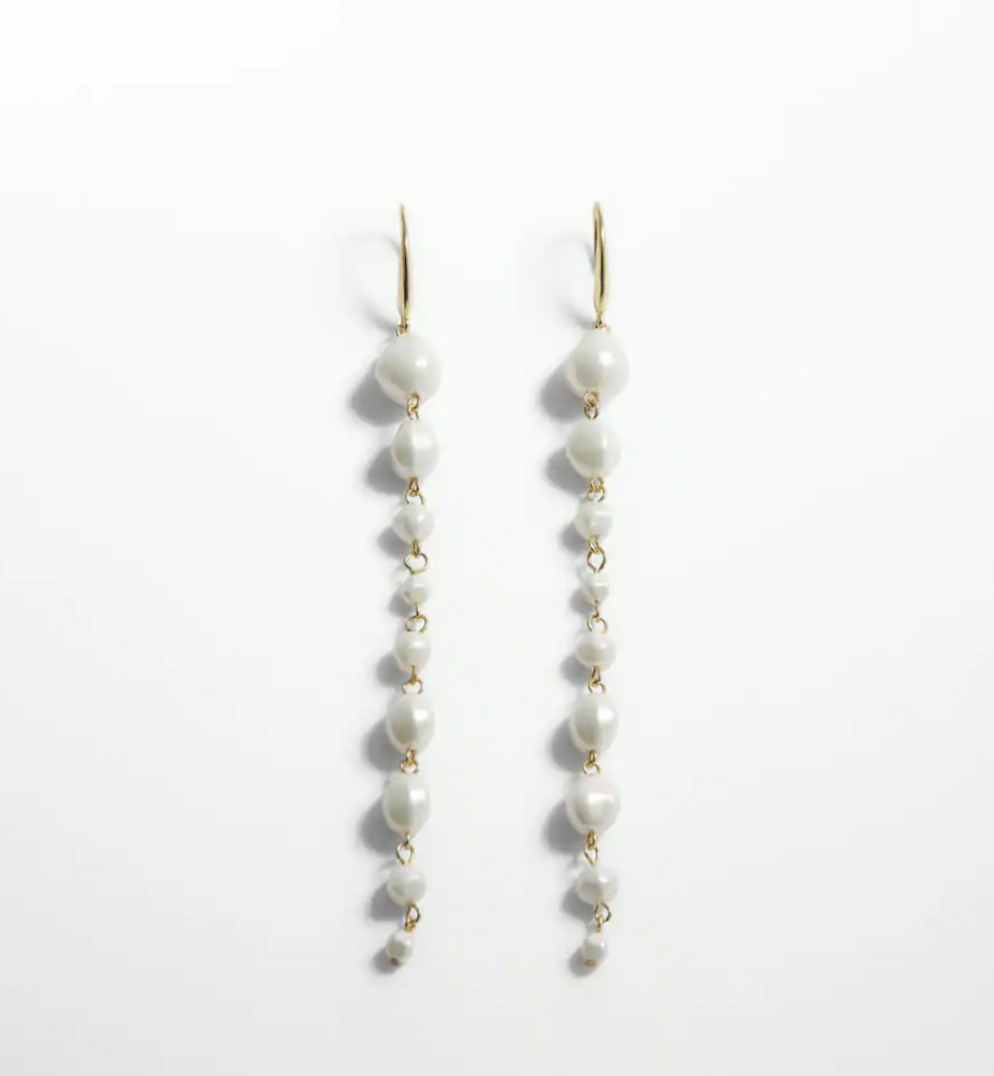 Mango Pearl Thread Earrings