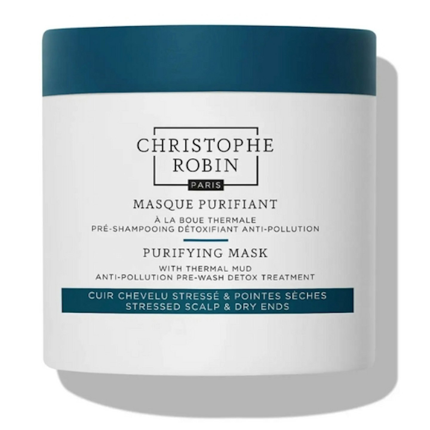 Christophe Robin Purifying Mask with Thermal Mud 250ml