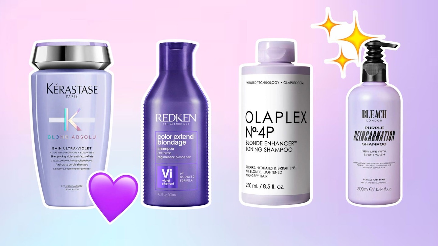 best purple shampoo - heat