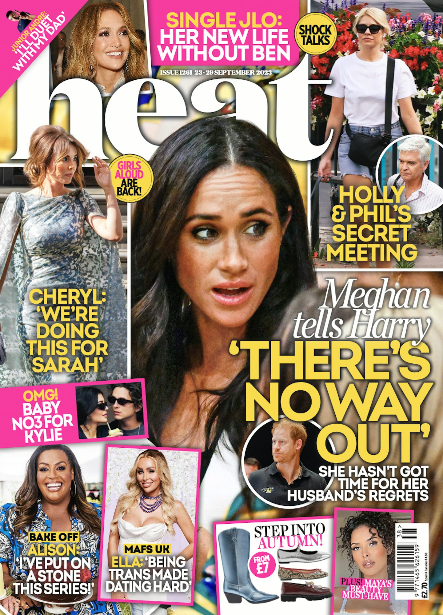 heat magazine cover