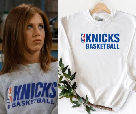 Friends rachel cheap knicks sweatshirt