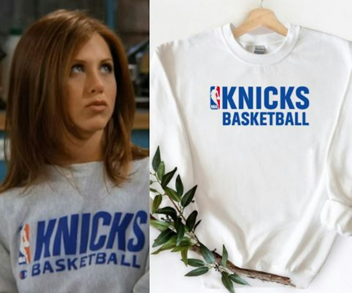 Rachel Green Knicks Sweatshirt, Rachel Green Crewneck, Friends
