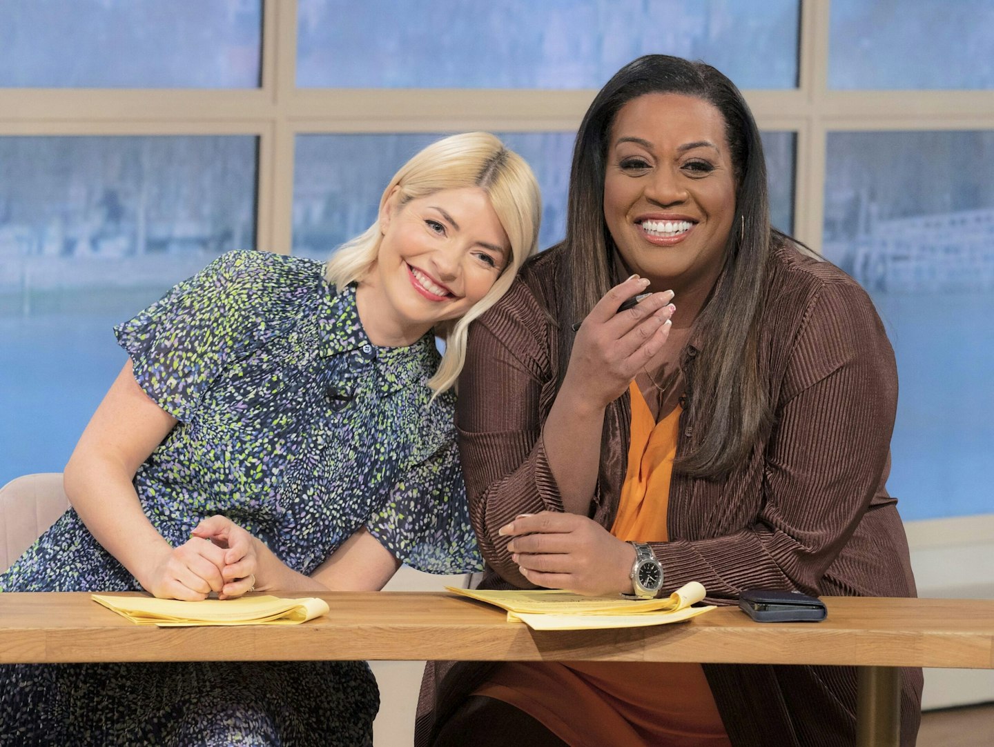 Holly Willoughby and Alison Hammond on This Morning