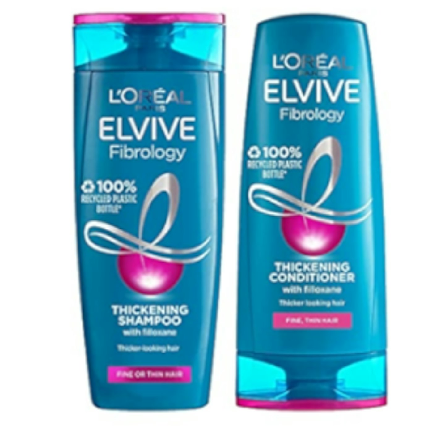 L'Oreal Elvive Fibrology Thickening Shampoo And Conditioner Set