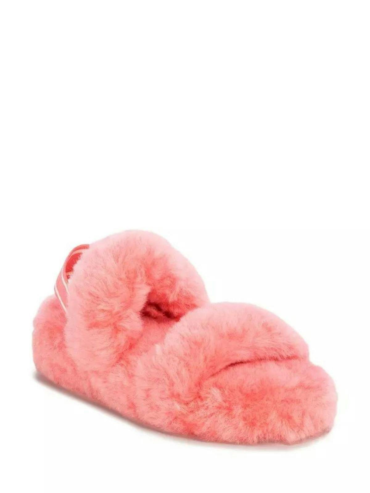 Ugg discount fur sliders